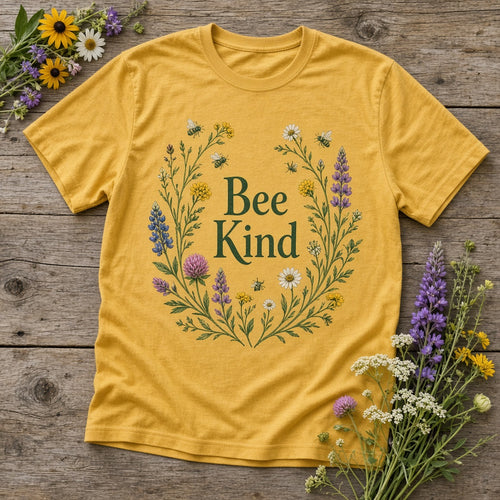 Bee Kind Wildflower Tee