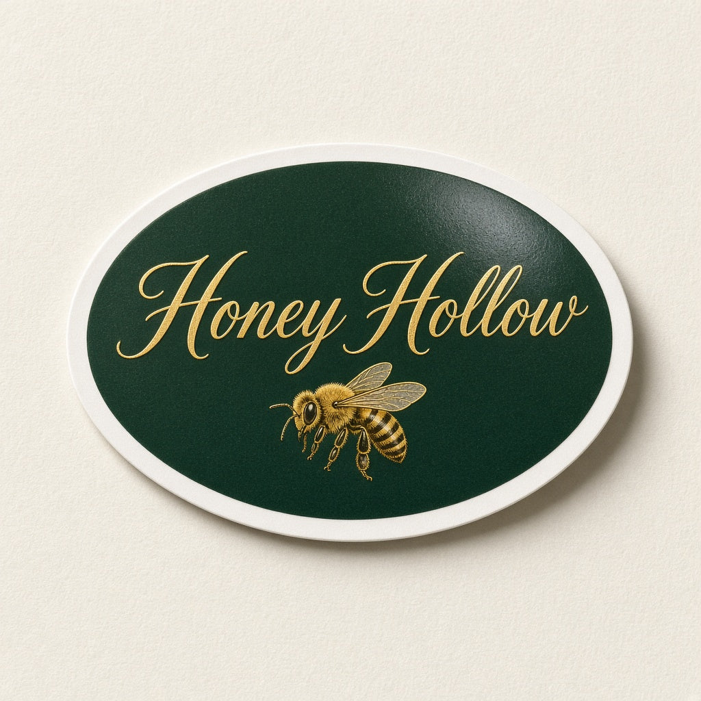 Honey Hollow Sticker